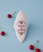 【メゾンドフルール/Maison de FLEUR】のチェリー刺繍タオルハンカチ Ivory|ID: prp329100004505169 ipo3291000000031796496