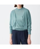 【アンクレイヴ/uncrave】の【接触冷感・手洗い可】シアーニット 2WAYカーディガン アッシュブルー|ID: prp329100004505176 ipo3291000000032564014