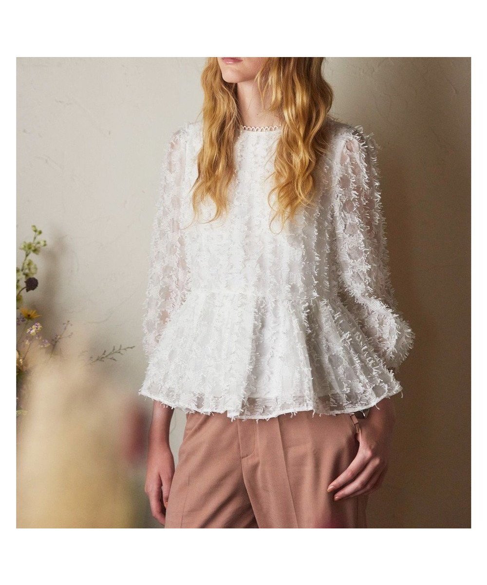 【トッカ/TOCCA】の【消臭・洗える】FLOWER STEM ブラウス 人気、トレンドファッション・服の通販 founy(ファニー) 　ファッション　Fashion　レディースファッション　Fashion for Women　トップス・カットソー　Cut & Sew Tops　シャツ・ブラウス・オフィスカジュアル　Elegant Blouses & Button-Ups　フラワー　Flower, Floral　夏　Summer　S/S・春夏　SS, Spring/Summer, Warm Season　洗える　Machine Washable　A/W・秋冬　Autumn/Winter　雑誌　Magazine, Fashion Magazine　 other-1|ID: prp329100004506203 ipo3291000000033680518