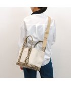 【アンビリオン/UNBILLION】のcachecache ショルダー付きパーテーションキャンバストート パイソン|ID: prp329100004506351 ipo3291000000031976648