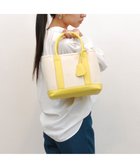 【アンビリオン/UNBILLION】のcachecache ショルダー付きパーテーションキャンバストート ライトイエロー|ID: prp329100004506351 ipo3291000000034302677