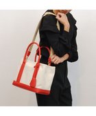 【アンビリオン/UNBILLION】のcachecache ショルダー付きパーテーションキャンバストート レッド|ID: prp329100004506351 ipo3291000000034302680