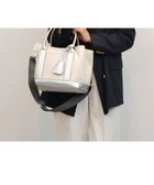 【アンビリオン/UNBILLION】のcachecache ショルダー付きパーテーションキャンバストート シルバー|ID: prp329100004506351 ipo3291000000034302681