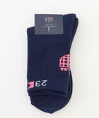 【23区 ゴルフ/NIJYUSANKU GOLF】の【WOMEN】レギュラーソックス ネイビー系|ID: prp329100004506543 ipo3291000000031810675