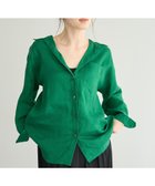【イェッカ ヴェッカ/YECCA VECCA】の3wayフレンチリネンシャツ Green|ID: prp329100004506658 ipo3291000000031811687