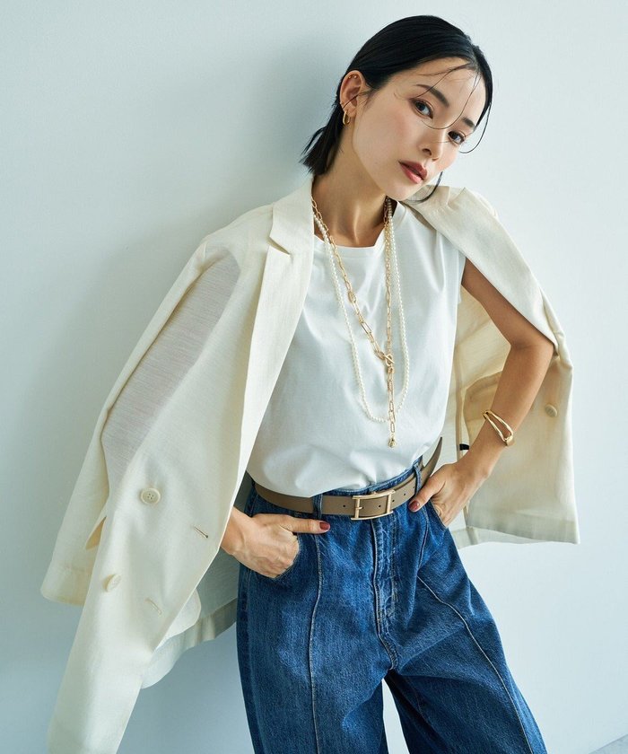 【イェッカ ヴェッカ/YECCA VECCA】のシアーテーラードジャケット インテリア・キッズ・メンズ・レディースファッション・服の通販 founy(ファニー) https://founy.com/ ファッション Fashion レディースファッション WOMEN アウター Coat Outerwear ジャケット Jackets テーラードジャケット Tailored Jackets おすすめ Recommend シアー Sheer ジャケット Jacket ポケット Pocket マニッシュ Mannish エレガント 上品 Elegant 夏 Summer 春 Spring S/S・春夏 Ss・Spring/Summer |ID: prp329100004506669 ipo3291000000031986470