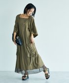 【イェッカ ヴェッカ/YECCA VECCA】のカーゴキャミワンピース Khaki|ID: prp329100004506672 ipo3291000000031986477