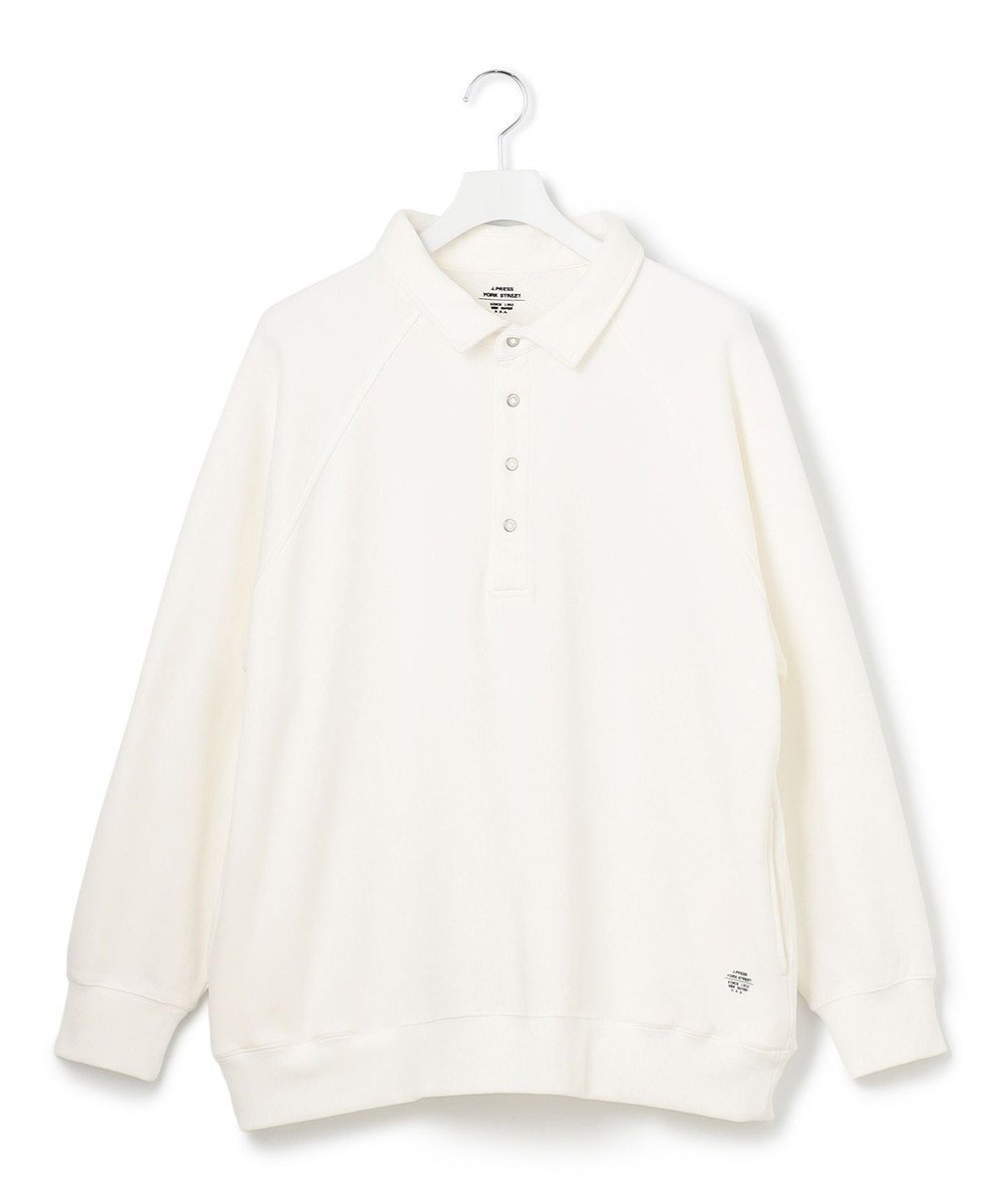 【ジェイプレスヨークストリート/J.PRESS YORK STREET】の【UNISEX】ラガータイプラグラン 裏毛トレーナー 人気、トレンドファッション・服の通販 founy(ファニー) 　ファッション　Fashion　レディースファッション　WOMEN　トップス・カットソー　Tops/Tshirt　シャツ/ブラウス　Shirts/Blouses　ポロシャツ　Polo Shirts　イエロー　Yellow　春　Spring　トレンド　Trend　トレーナー　Trainer　定番　Standard　ビッグ　Big　ボトム　Bottom　ポロシャツ　Polo Shirt　ユニセックス　Unisex　S/S・春夏　Ss・Spring/Summer　夏　Summer　 other-1|ID: prp329100004506702 ipo3291000000031984653