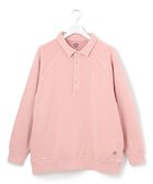 【ジェイプレスヨークストリート/J.PRESS YORK STREET】の【UNISEX】ラガータイプラグラン 裏毛トレーナー ピンク系|ID: prp329100004506702 ipo3291000000031984659