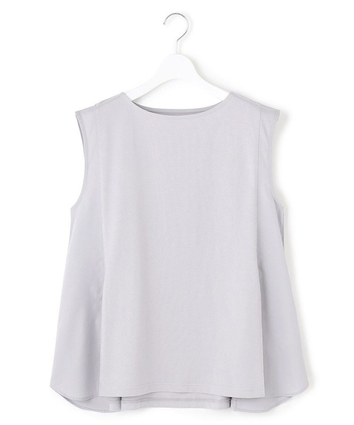 【ジェイプレスヨークストリート/J.PRESS YORK STREET】の【WOMEN】ファブリックポイント ノースリーブプルオーバー インテリア・キッズ・メンズ・レディースファッション・服の通販 founy(ファニー) https://founy.com/ ファッション Fashion レディースファッション Ladies' Fashion Online トップス・カットソー Tops/Tshirt キャミソール / ノースリーブ No Sleeves シャツ/ブラウス Shirts/Blouses ロング / Tシャツ T-Shirts プルオーバー Pullover カットソー Cut and Sewn アクセサリー Accessories 春 Spring カットソー Cut And Sew ショート Short シンプル Simple ノースリーブ No Sleeve フレア Flare ボトム Bottom S/S・春夏 Ss・Spring/Summer おすすめ Recommend 夏 Summer エレガント 上品 Elegant |ID: prp329100004506705 ipo3291000000032592423