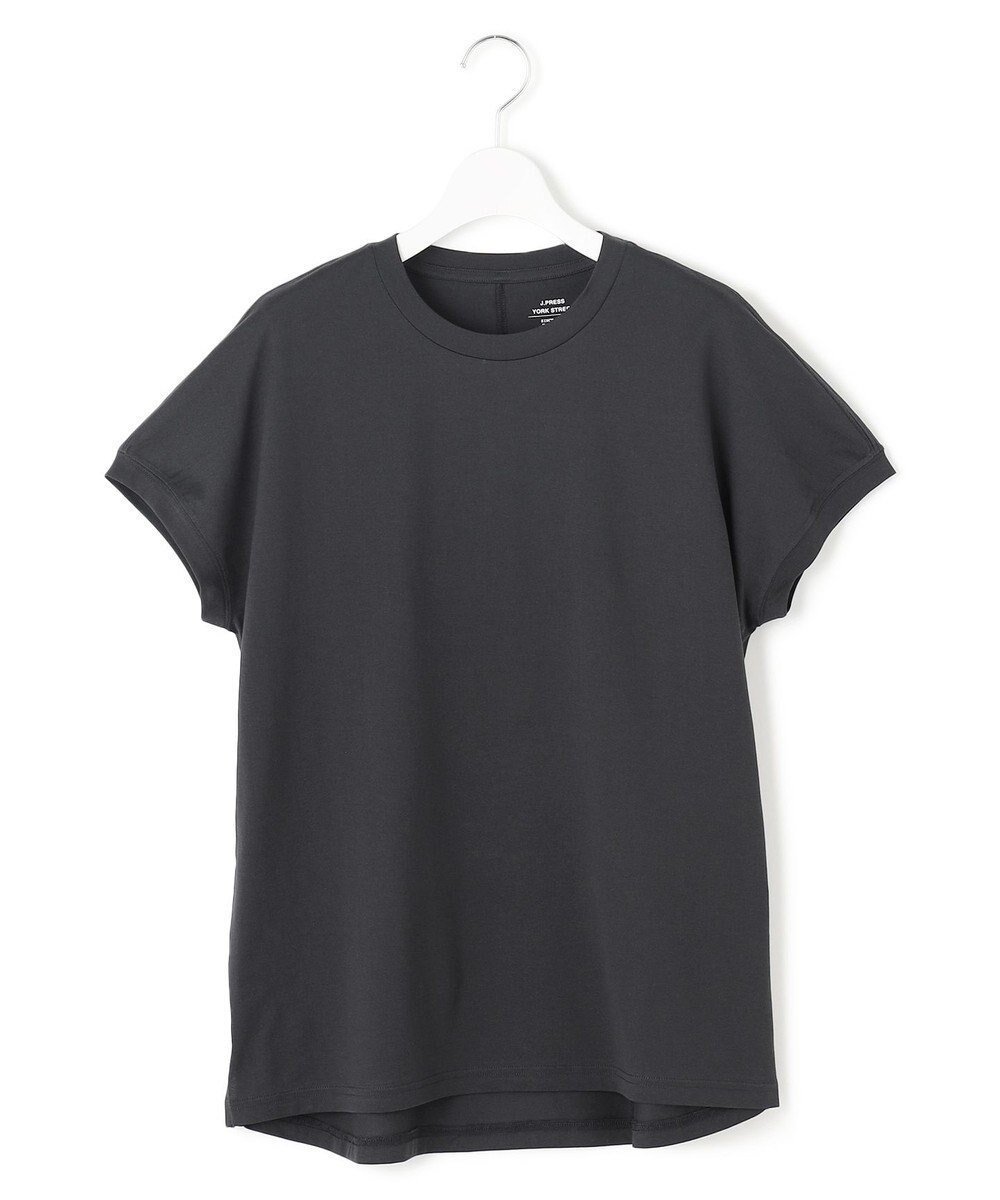 【ジェイプレスヨークストリート/J.PRESS YORK STREET】の【WOMEN】キャップスリーブ Tシャツ インテリア・キッズ・メンズ・レディースファッション・服の通販 founy(ファニー) 　ファッション　Fashion　レディースファッション　WOMEN　トップス・カットソー　Tops/Tshirt　シャツ/ブラウス　Shirts/Blouses　ロング / Tシャツ　T-Shirts　カットソー　Cut and Sewn　アクセサリー　Accessories　春　Spring　カットソー　Cut And Sew　キャップ　Cap　ショート　Short　シンプル　Simple　スリーブ　Sleeve　フレア　Flare　ボトム　Bottom　S/S・春夏　Ss・Spring/Summer　おすすめ　Recommend　夏　Summer　エレガント 上品　Elegant　ブラック系|ID: prp329100004506707 ipo3291000000031811915