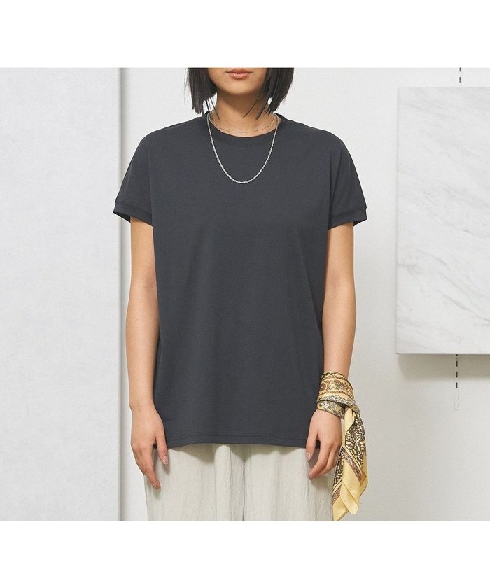 【ジェイプレスヨークストリート/J.PRESS YORK STREET】の【WOMEN】キャップスリーブ Tシャツ インテリア・キッズ・メンズ・レディースファッション・服の通販 founy(ファニー) https://founy.com/ ファッション Fashion レディースファッション Ladies' Fashion Online トップス・カットソー Tops/Tshirt シャツ/ブラウス Shirts/Blouses ロング / Tシャツ T-Shirts カットソー Cut and Sewn アクセサリー Accessories 春 Spring カットソー Cut And Sew キャップ Cap ショート Short シンプル Simple スリーブ Sleeve フレア Flare ボトム Bottom S/S・春夏 Ss・Spring/Summer おすすめ Recommend 夏 Summer エレガント 上品 Elegant |ID: prp329100004506707 ipo3291000000032592433