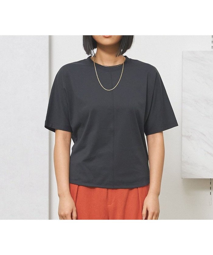【ジェイプレスヨークストリート/J.PRESS YORK STREET】の【WOMEN】ベーシックドルマン Tシャツ インテリア・キッズ・メンズ・レディースファッション・服の通販 founy(ファニー) https://founy.com/ ファッション Fashion レディースファッション Ladies' Fashion Online トップス・カットソー Tops/Tshirt シャツ/ブラウス Shirts/Blouses ロング / Tシャツ T-Shirts カットソー Cut and Sewn アクセサリー Accessories 春 Spring カットソー Cut And Sew シンプル Simple デニム Denim ネックレス Necklace バングル Bangle ベーシック Basic ボトム Bottom リラックス Relax ワイド Wide S/S・春夏 Ss・Spring/Summer 夏 Summer |ID: prp329100004506708 ipo3291000000032118258