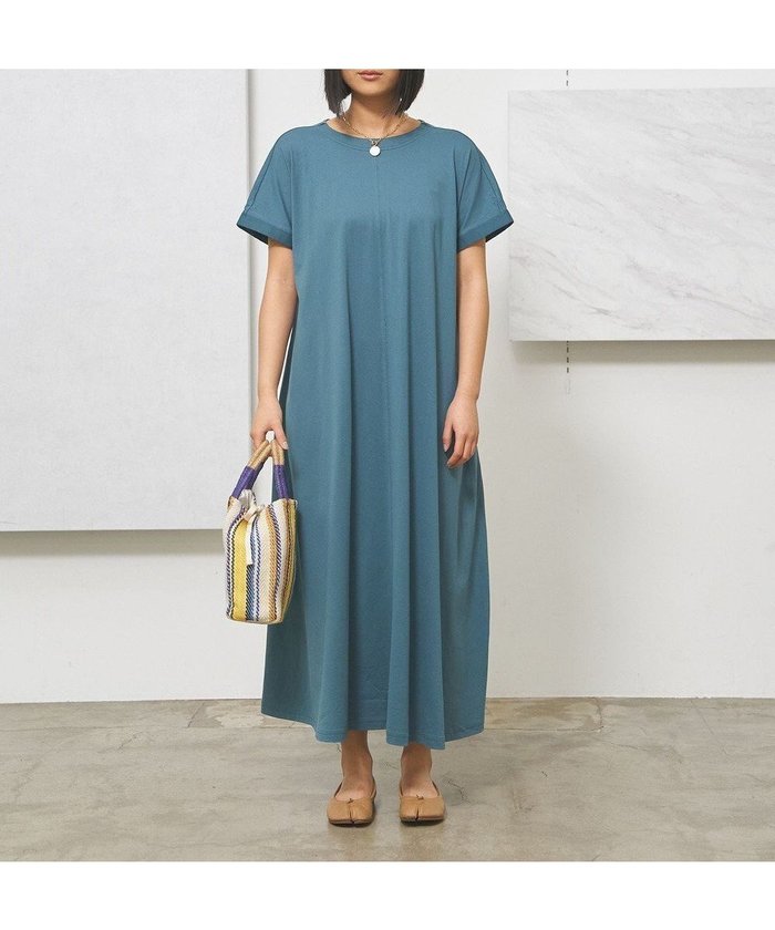 【ジェイプレスヨークストリート/J.PRESS YORK STREET】の【WOMEN】キャップスリーブ ワンピース インテリア・キッズ・メンズ・レディースファッション・服の通販 founy(ファニー) https://founy.com/ ファッション Fashion レディースファッション Ladies' Fashion Online ワンピース Dress アクセサリー Accessories 春 Spring カットソー Cut And Sew キャップ Cap シンプル Simple スニーカー Sneakers スリーブ Sleeve リボン Ribbon リラックス Relax S/S・春夏 Ss・Spring/Summer 再入荷 Restock/Back In Stock/Re Arrival おすすめ Recommend 夏 Summer |ID: prp329100004506711 ipo3291000000032429817