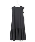 【ジェイプレスヨークストリート/J.PRESS YORK STREET】の【WOMEN】フレアギャザー ワンピース ブラック系|ID: prp329100004506715 ipo3291000000031811976