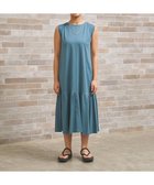 【ジェイプレスヨークストリート/J.PRESS YORK STREET】の【WOMEN】フレアギャザー ワンピース ピーコックグリーン系|ID: prp329100004506715 ipo3291000000032081161