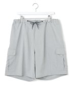 【ジェイプレスヨークストリート/J.PRESS YORK STREET】の【UNISEX】リネンライクイージーカーゴ ハーフパンツ ライトグレー系|ID: prp329100004506716 ipo3291000000031811990