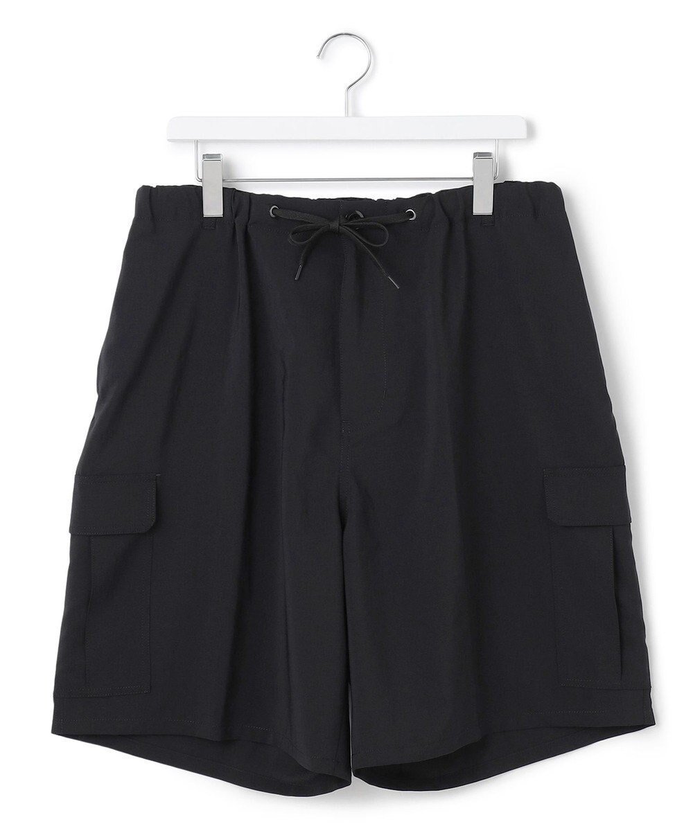 【ジェイプレスヨークストリート/J.PRESS YORK STREET】の【UNISEX】リネンライクイージーカーゴ ハーフパンツ インテリア・キッズ・メンズ・レディースファッション・服の通販 founy(ファニー) 　ファッション　Fashion　レディースファッション　WOMEN　パンツ　Pants　ハーフ / ショートパンツ　Short Pants　ユニセックス　Unisex　スピンドル　Spindle　ハーフ　Half　ワイド　Wide　夏　Summer　春　Spring　S/S・春夏　Ss・Spring/Summer　ブラック系|ID: prp329100004506716 ipo3291000000031811991