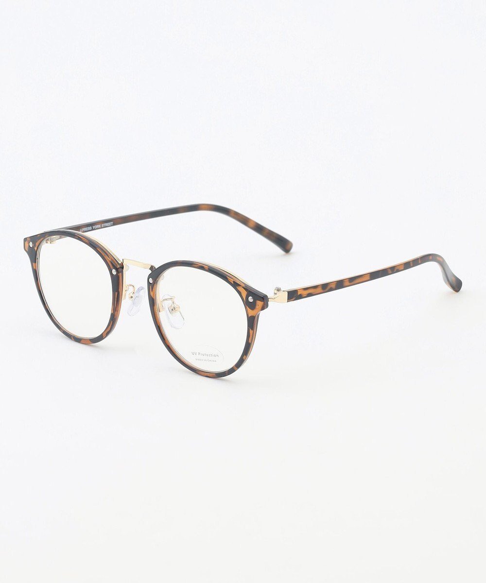 【ジェイプレスヨークストリート/J.PRESS YORK STREET】の【UNISEX】【UVカット】アイウェア インテリア・キッズ・メンズ・レディースファッション・服の通販 founy(ファニー) 　ファッション　Fashion　レディースファッション　WOMEN　サングラス/メガネ　Glasses　ユニセックス　Unisex　オーバル　Oval　クラシック　Classic　バランス　Balance　フレーム　Flame　ボストン　Boston　メガネ　Glasses　メタル　Metal　ラウンド　Round　ワンポイント　One Point　ブラウン系|ID: prp329100004506717 ipo3291000000031812003