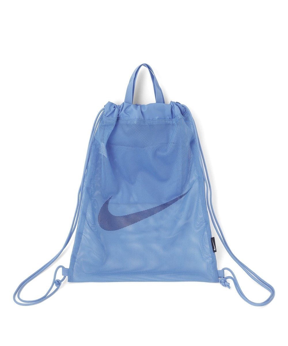 【三愛水着楽園/San-ai Resort】の【NIKE】ナイキ メッシュドローストリングプールバッグ インテリア・キッズ・メンズ・レディースファッション・服の通販 founy(ファニー) 　ファッション　Fashion　レディースファッション　Fashion for Women　水着　Swimwear　レディース水着・ビーチウェア　Swimwear & Beachwear　コンパクト　Compact, Small Size　ポケット　Pocket, Pocket Detail　メッシュ　Mesh, Net Fabric　夏　Summer　S/S・春夏　SS, Spring/Summer, Warm Season　水着　Swimsuit, Swimwear　A/W・秋冬　Autumn/Winter　軽量　Lightweight, Ultra Light　サックス|ID: prp329100004506748 ipo3291000000033268891