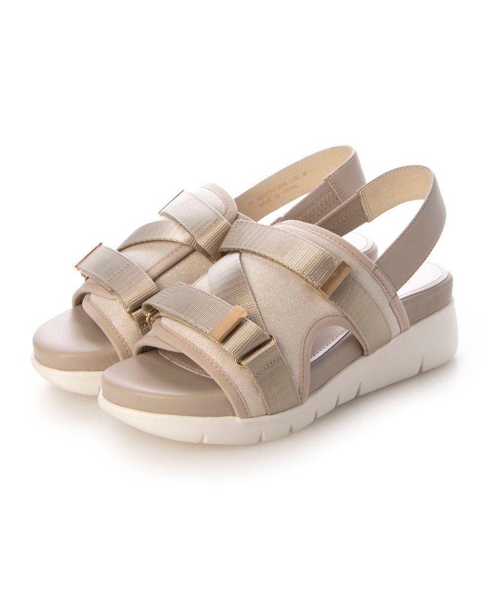 【リズ ラフィーネ/Riz raffinee】のRiz raffinee カバードスポーツサンダル インテリア・キッズ・メンズ・レディースファッション・服の通販 founy(ファニー) 　ファッション　Fashion　レディースファッション　Fashion for Women　スポーツウェア　Functional & Stylish Sportswear　サンダル&ミュール　Sandals & Mules　エレガント 上品　Elegant　オケージョン　Occasion Wear　厚底　Platform Shoes　春　Spring　クッション　Cushion, Throw Pillow　グリッター　Glitter, Sparkle　サンダル　Sandals, Summer Shoes　シンプル　Simple, Minimal　デニム　Denim, Jeans Material　トレンド　Trend, Trending Now　人気　Popular, Best Seller　フェミニン　Feminine, Girly　ベーシック　Basic, Essential　S/S・春夏　SS, Spring/Summer, Warm Season　おすすめ　Recommended / Our Picks　夏　Summer　セレモニー　Ceremony　卒業式　Graduation Ceremony　ビジネス 仕事 通勤　Business / Work / Commuting　2025年　2025　2025春夏・S/S　Spring/Summer 2025 SS25　ライトベージュ|ID: prp329100004506770 ipo3291000000034595026