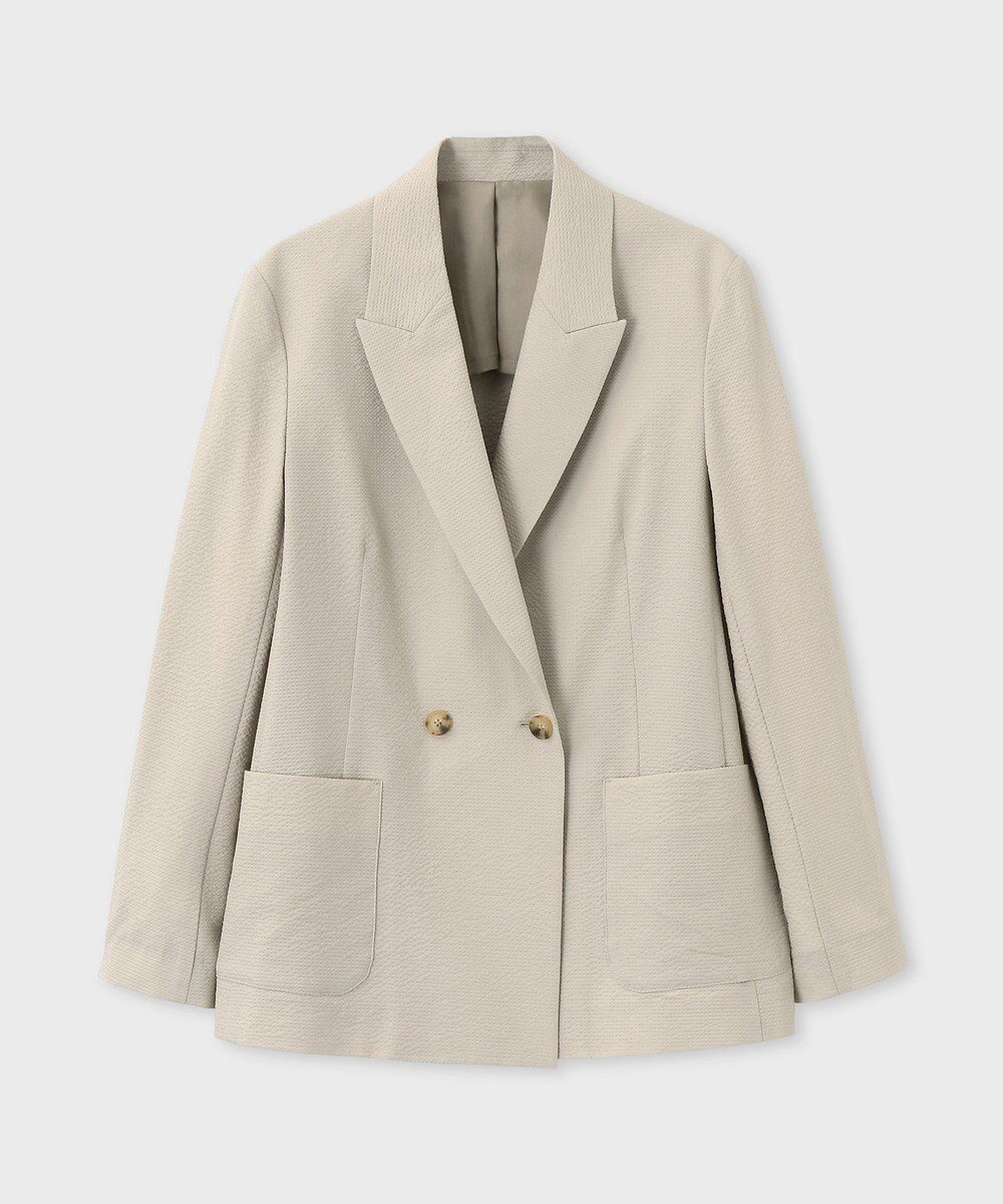 【ポール スミス/Paul Smith】の【洗える】シアサッカー ダブルジャケット インテリア・キッズ・メンズ・レディースファッション・服の通販 founy(ファニー) 　ファッション　Fashion　レディースファッション　WOMEN　アウター　Coat Outerwear　ジャケット　Jackets　テーラードジャケット　Tailored Jackets　おすすめ　Recommend　ジャケット　Jacket　セットアップ　Set Up　ダブル　Double　ボックス　Box　夏　Summer　S/S・春夏　Ss・Spring/Summer　洗える　Washable　A/W・秋冬　Aw・Autumn/Winter・Fw・Fall-Winter　軽量　Lightweight　ベージュ|ID: prp329100004506774 ipo3291000000031812367