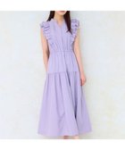 【フェルゥ/Feroux】の【先行予約・洗える】ショルダーフリルティアード ワンピース ライラック系|ID: prp329100004506779 ipo3291000000031812388