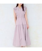 【フェルゥ/Feroux】の【洗える】ショルダーフリルティアード ワンピース ライラック系|ID: prp329100004506779 ipo3291000000032765358