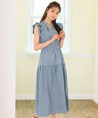 【フェルゥ/Feroux】の【洗える】ショルダーフリルティアード ワンピース スカイブルー系|ID: prp329100004506779 ipo3291000000033435543