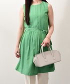 【インター ショシュール/INTER-CHAUSSURES】の【CHRISTIAN VILLA】シュリンクレザーハンドバッグ ライトグレー|ID: prp329100004506780 ipo3291000000032592613