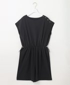 【エニィ スィス/any SiS】の【撥水・UVカット・洗える】ラッシュガードシリーズ ショートサロペット ブラック|ID: prp329100004506791 ipo3291000000034724947