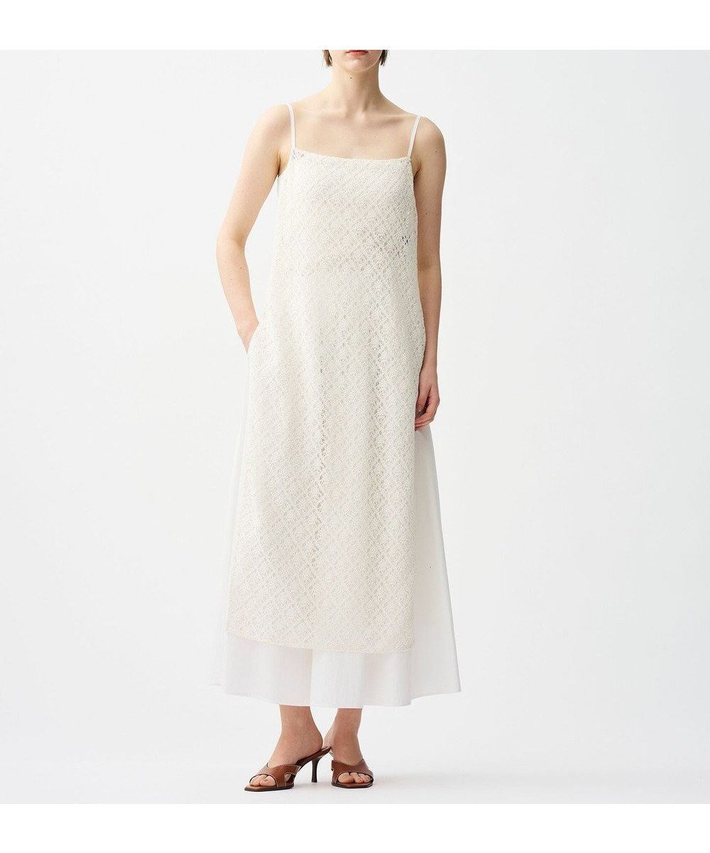 【アンクレイヴ/uncrave】のジオメトリックレース キャミソールワンピース 人気、トレンドファッション・服の通販 founy(ファニー) 　ファッション　Fashion　レディースファッション　WOMEN　ワンピース　Dress　ドレス　Party Dresses　エレガント 上品　Elegant　春　Spring　キャミソール　Camisole　キャミワンピース　Cami Dress　スリット　Slit　ドレス　Dress　ボトム　Bottom　レース　Race　S/S・春夏　Ss・Spring/Summer　夏　Summer　 other-1|ID: prp329100004506796 ipo3291000000031994317