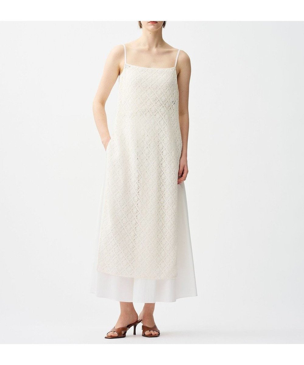 【アンクレイヴ/uncrave】のジオメトリックレース キャミソールワンピース 人気、トレンドファッション・服の通販 founy(ファニー) 　ファッション　Fashion　レディースファッション　Fashion for Women　ワンピース　Dresses　フォーマル・パーティードレス・結婚式用ドレス　Elegant & Casual Dresses　エレガント 上品　Elegant　春　Spring　キャミソール　Camisole, Spaghetti Strap Top　キャミワンピース　Cami Dress, Slip Dress　スリット　Slit, Slit Detail　ドレス　Dress, One-Piece　ボトム　Bottoms, Lower Wear　レース　Lace, Lace Fabric　S/S・春夏　SS, Spring/Summer, Warm Season　夏　Summer　 other-1|ID: prp329100004506796 ipo3291000000032740393