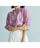 【イェッカ ヴェッカ/YECCA VECCA】のバルーンスリーブシアーシャツ Pink|ID: prp329100004506826 ipo3291000000031995255