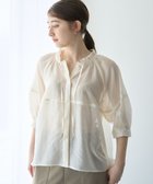 【イェッカ ヴェッカ/YECCA VECCA】の【尾崎紗代子さん着用】バルーンスリーブシアーシャツ 人気、トレンドファッション・服の通販 founy(ファニー) ファッション Fashion レディースファッション WOMEN トップス・カットソー Tops/Tshirt シャツ/ブラウス Shirts/Blouses おすすめ Recommend シアー Sheer スリーブ Sleeve バルーン Balloon パターン Pattern フォルム Form フリル Frills ポケット Pocket リボン Ribbon 夏 Summer 春 Spring S/S・春夏 Ss・Spring/Summer 羽織 Haori thumbnail Off White|ID: prp329100004506826 ipo3291000000032343031
