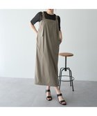 【イェッカ ヴェッカ/YECCA VECCA】のドライタッチサロペットスカート Mocha|ID: prp329100004506828 ipo3291000000032593352