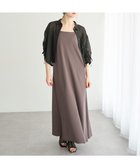 【イェッカ ヴェッカ/YECCA VECCA】の【2点SET】ドロストシアーシャツセットキャミワンピース Charcoal Gray|ID: prp329100004506834 ipo3291000000031812731