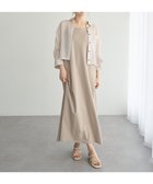 【イェッカ ヴェッカ/YECCA VECCA】の【2点SET】ドロストシアーシャツセットキャミワンピース Beige|ID: prp329100004506834 ipo3291000000031812733