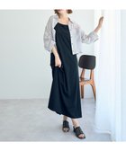 【イェッカ ヴェッカ/YECCA VECCA】の【2点SET】ドロストシアーシャツセットキャミワンピース Black|ID: prp329100004506834 ipo3291000000032741197