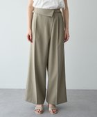 【イェッカ ヴェッカ/YECCA VECCA】のラペルデザインワイドパンツ Beige|ID: prp329100004506840 ipo3291000000031812757
