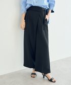 【イェッカ ヴェッカ/YECCA VECCA】のラペルデザインワイドパンツ Black|ID: prp329100004506840 ipo3291000000031986497