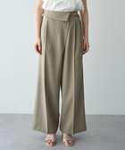 【イェッカ ヴェッカ/YECCA VECCA】のラペルデザインワイドパンツ Beige|ID: prp329100004506840 ipo3291000000032665359