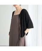 【イェッカ ヴェッカ/YECCA VECCA】の2wayリボンフリンジニットカーディガン Black|ID: prp329100004506851 ipo3291000000031812838