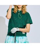 【ピーダブリュサーキュラス/PW CIRCULUS】の【手洗い可能】【UNISEX】ニットメッシュポロ ゴルフ グリーン系|ID: prp329100004506861 ipo3291000000031812901