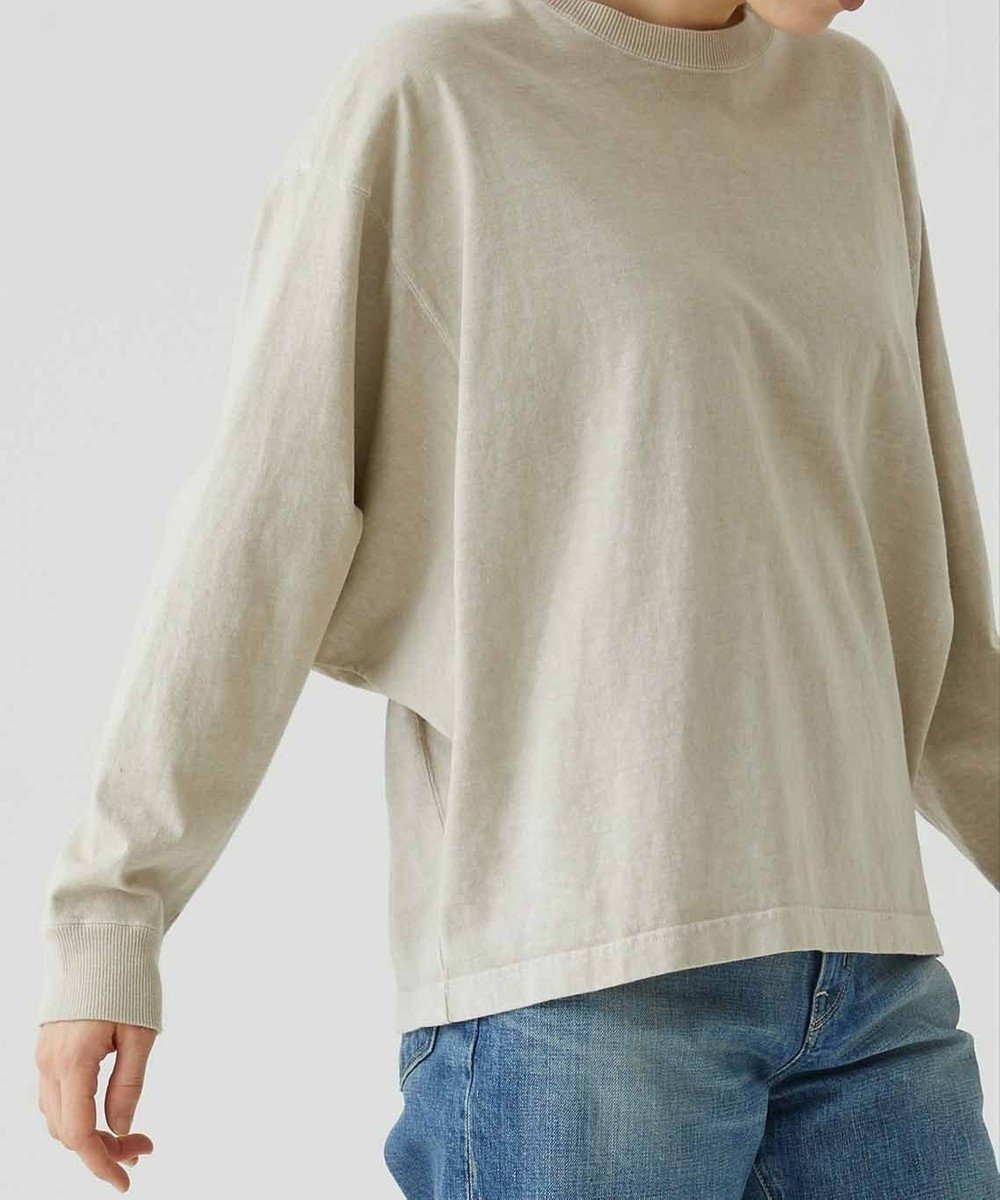 【サキュウ/caqu】の【洗える】caqu x GoodOn dolman sleeve tee ドルマンスリーブTシャツ インテリア・キッズ・メンズ・レディースファッション・服の通販 founy(ファニー) 　ファッション　Fashion　レディースファッション　Ladies' Fashion Online　トップス・カットソー　Tops/Tshirt　シャツ/ブラウス　Shirts/Blouses　ロング / Tシャツ　T-Shirts　カットソー　Cut and Sewn　洗える　Washable　カットソー　Cut And Sew　ジャージー　Jersey　ジーンズ　Jeans　定番　Standard　A/W・秋冬　Aw・Autumn/Winter・Fw・Fall-Winter　S/S・春夏　Ss・Spring/Summer　夏　Summer　mocha|ID: prp329100004506867 ipo3291000000032593688