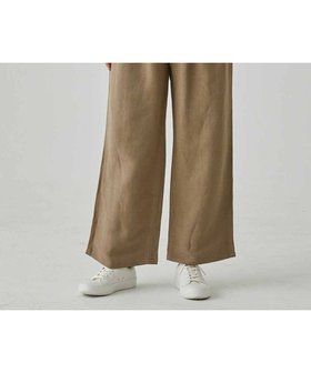 【サキュウ/caqu】の【洗える/リネンレーヨン】linen rayon easy pants ゆったりシルエット 柔らかワイドパンツ 人気、トレンドファッション・服の通販 founy(ファニー) ファッション Fashion レディースファッション WOMEN パンツ Pants 洗える Washable ジーンズ Jeans ストレート Straight デニム Denim フロント Front リネン Linen ワイド Wide A/W・秋冬 Aw・Autumn/Winter・Fw・Fall-Winter S/S・春夏 Ss・Spring/Summer 再入荷 Restock/Back In Stock/Re Arrival 夏 Summer |ID:prp329100004506868
