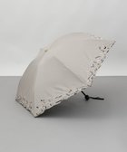 【アウロラ/AURORA】のBeaurance (ビューランス)刺繍晴雨兼用パラソル(折りたたみ傘) ライトベージュ|ID: prp329100004506887 ipo3291000000032249745