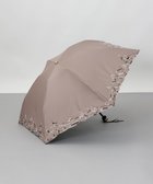 【アウロラ/AURORA】のBeaurance (ビューランス)刺繍晴雨兼用パラソル(折りたたみ傘) ベージュ|ID: prp329100004506887 ipo3291000000032249748