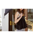 【メゾンドフルール/Maison de FLEUR】の遮光 UV CUT フリル折りたたみ傘 Black|ID: prp329100004506899 ipo3291000000031813098