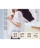 【メゾンドフルール/Maison de FLEUR】の遮光 UV CUT フリル折りたたみ傘 Pink|ID: prp329100004506899 ipo3291000000031995283